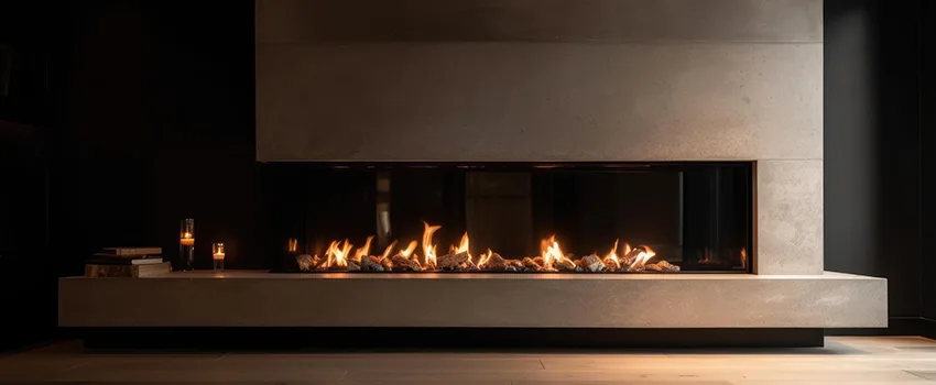 Gas Fireplace Ember Bed Design Services in Frederick, Maryland