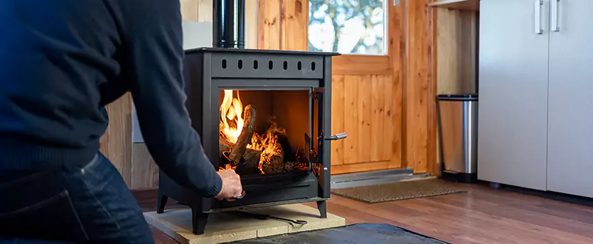Open Hearth Wood Fireplace Installation in Frederick, MD