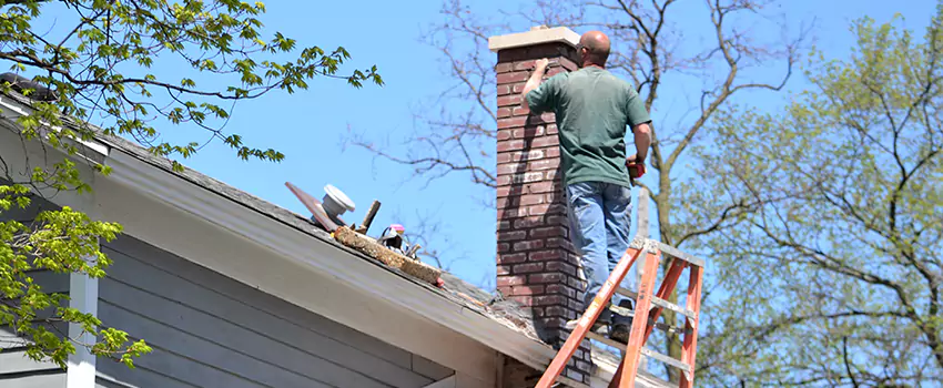 Vinyl and PVC Chimney Flashing Installation in Frederick, MD