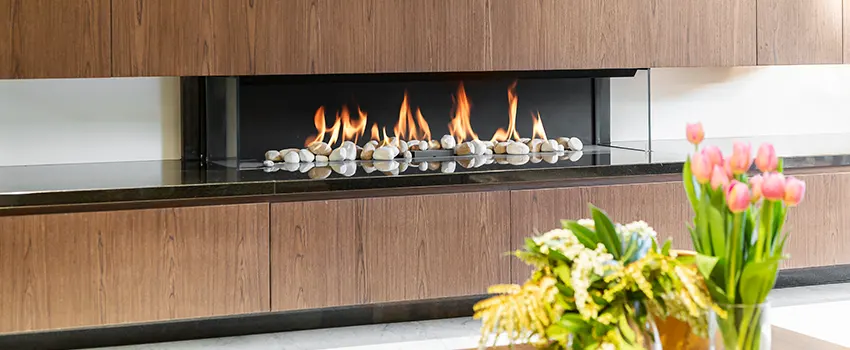 Double-height Fireplace Design Refurbishment in Frederick, Maryland