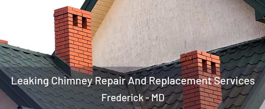  Leaking Chimney Repair And Replacement Services Frederick - MD